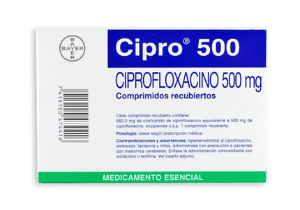 Cipro 500 Mg 8 Tabletas