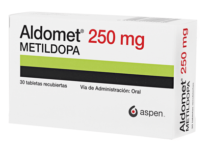 Aldomet 250 Mg 30 Tabletas