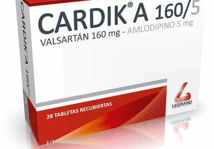 Cardik A 160/5 30 Tabletas