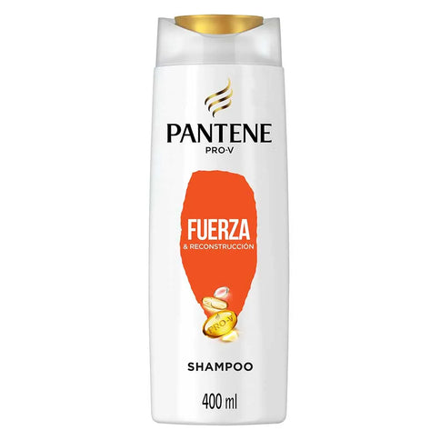 Shampoo Pantene Fuerza Reconstrucción 400 Ml