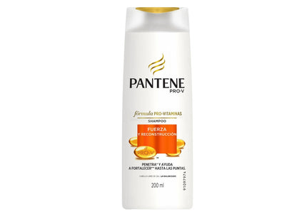 Shampoo Pantene Fuerza Reconstrucción 200 Ml