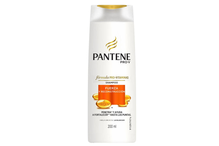 Shampoo Pantene Fuerza Reconstrucción 200 Ml