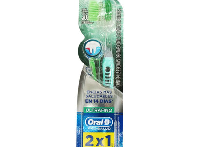 Cepillo Oral-B Suave Ultrafino  2X1