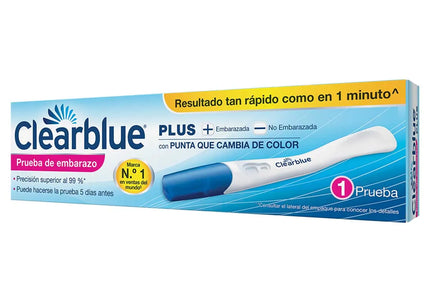 Prueba De Embarazo Clearblue Plus
