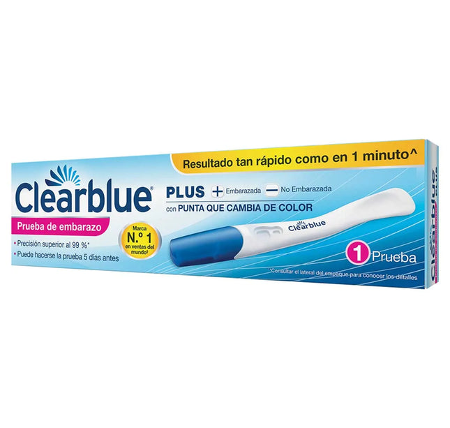 Prueba De Embarazo Clearblue Plus