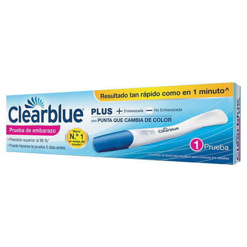 Prueba De Embarazo Clearblue Plus