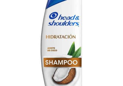 Shampoo Head-Shoulders Hidratación Aceite de Coco 375Ml