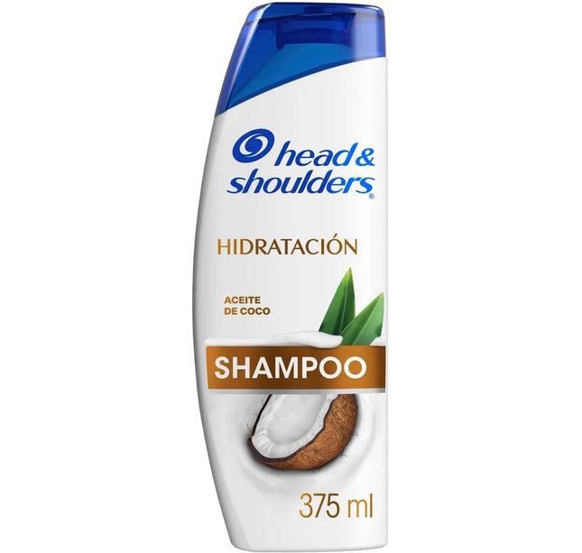 Shampoo Head-Shoulders Hidratación Aceite de Coco 375Ml