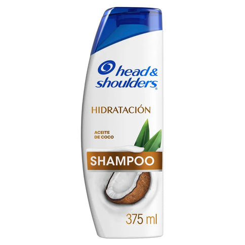 Shampoo Head-Shoulders Hidratación Aceite de Coco 375Ml