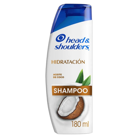 Shampoo Head-Shoulders Hidratación Aceite de Coco 180Ml
