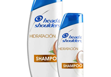 Shampoo Head-Shoulders Hidratación Aceite de Coco 375Ml+Champoo 180Ml