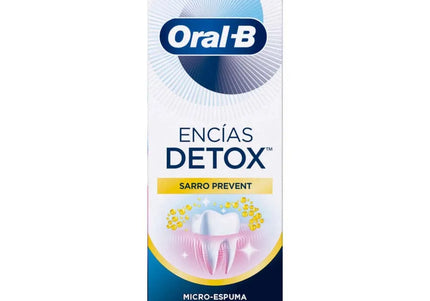 Crema Dental Oral B Encias Detox 80 Ml