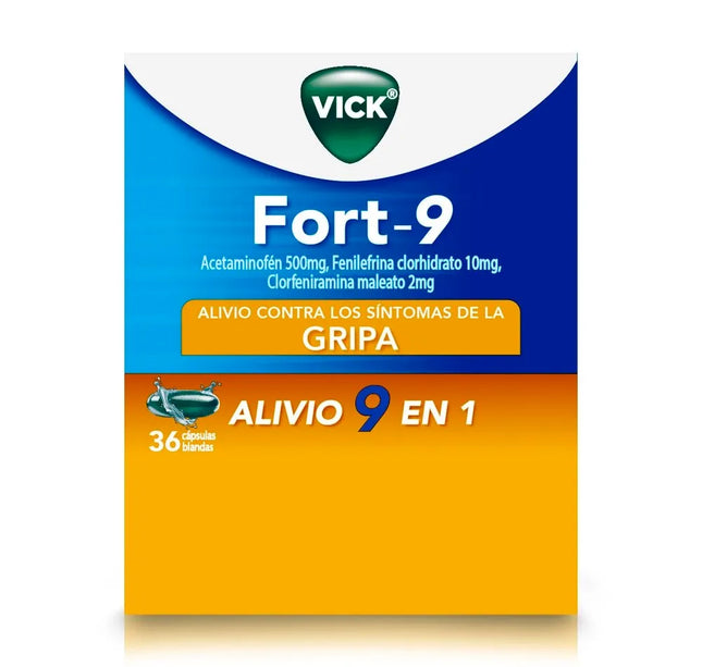 VICK FORT-9 DISPENSADOR 36 CAPSULAS
