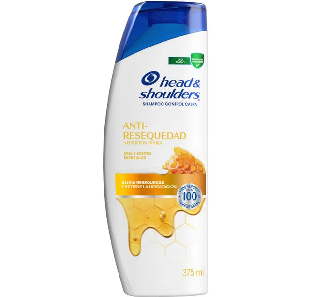 Shampoo Head Shoulders Anti Resequedad 375 Ml