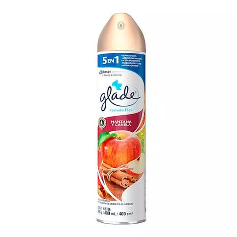 Ambientador Glade Spray Manzana Canela 400 Ml