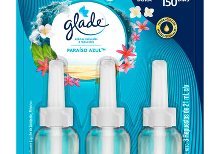 Ambientador Glade 3 Repuestos Aceite