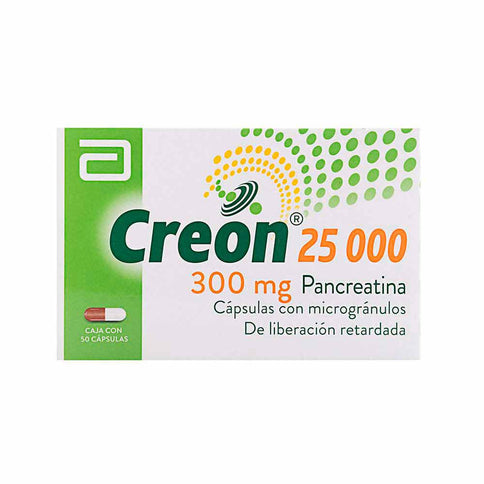 Creon 25000 50 Capsulas