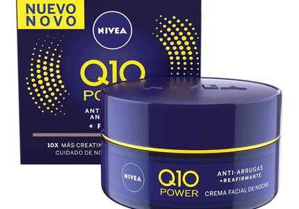 Crema Nivea Anti Arrugas Plus Q-10 Noche 50