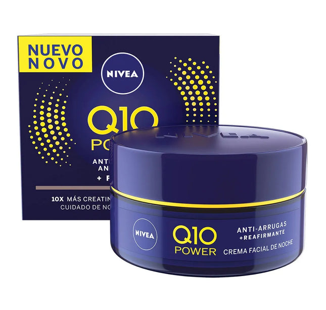 Crema Nivea Anti Arrugas Plus Q-10 Noche 50