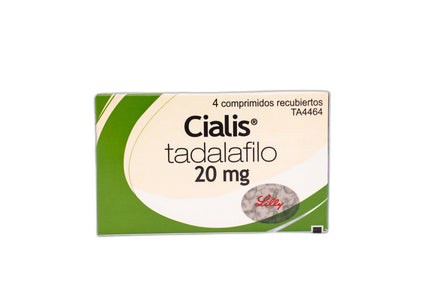 Cialis 20 Mg 4 Tabletas