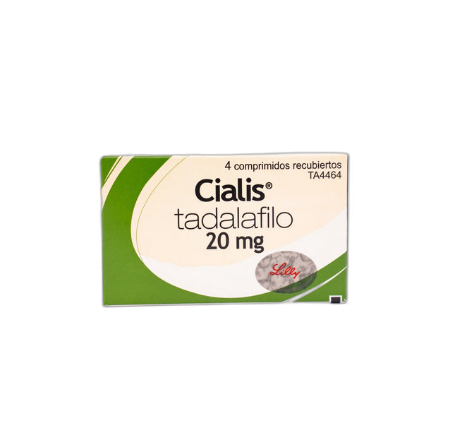 Cialis 20 Mg 4 Tabletas