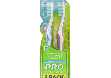 Cepillo Pro 1000 Adultos Doble Accion 2X1