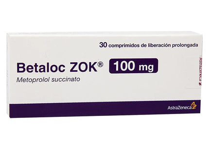 Betaloc Zok 100Mg 30 Tabletas