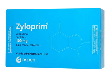 Zyloprim (Alopurinol) 100 Mg 60 Tabs