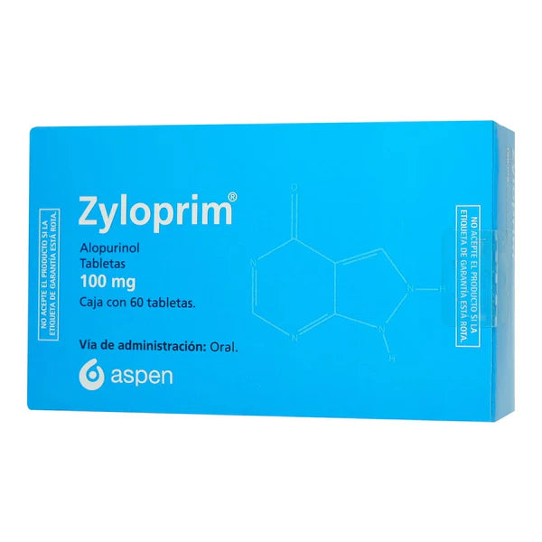 Zyloprim (Alopurinol) 100 Mg 60 Tabs