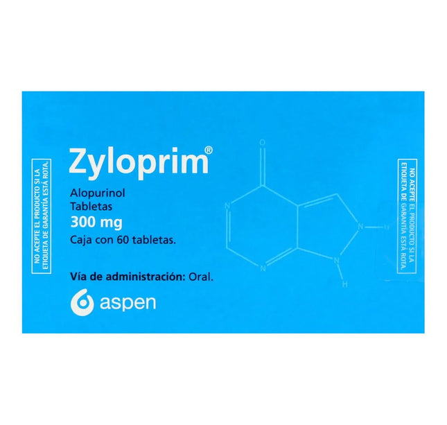 Zyloprim (Alopurinol) 300 Mg 60 Tabs