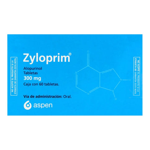 Zyloprim (Alopurinol) 300 Mg 60 Tabs