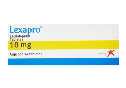 Lexapro 10 Mg 14 Tabletas