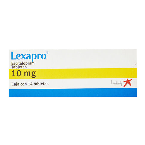 Lexapro 10 Mg 14 Tabletas
