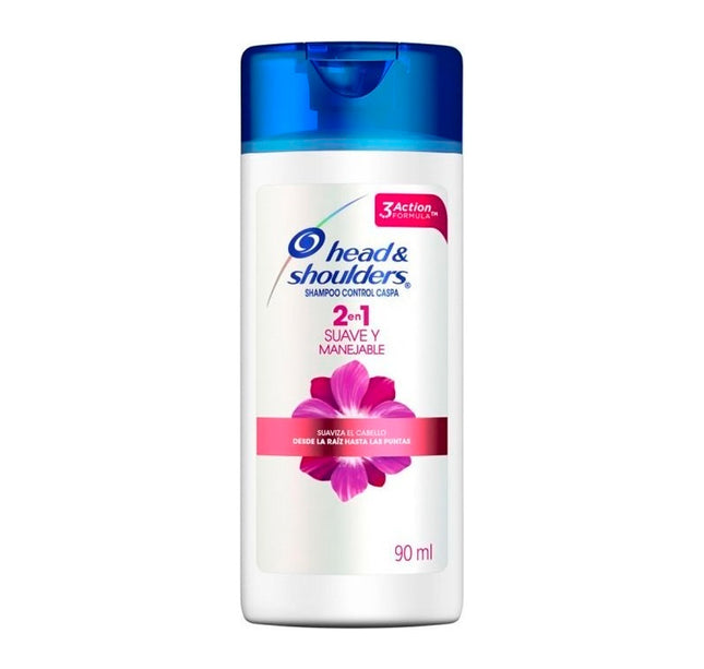 Shampoo Head-Shoulders 2 1 Suave Manejable 90 Ml