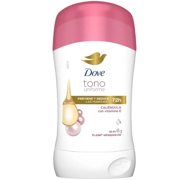 Desodorante Dove Barra Tono Uniforme Calendula 45 Gr M