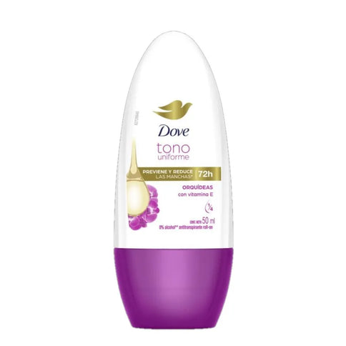 Desodorante Dove Roll Tono Unif Orquideas 50Ml M