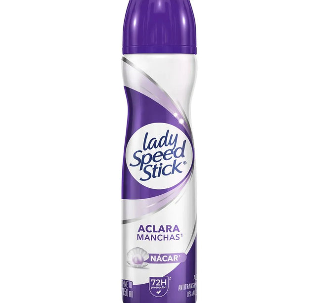 Desodorante Lady Speed Stick Aclara Manchas Spray 150Ml