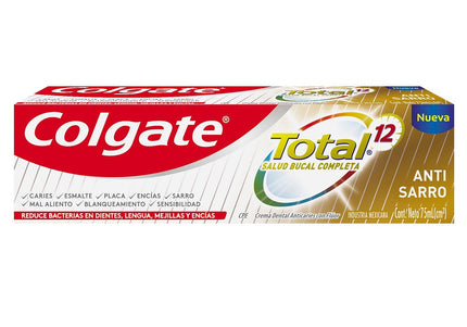 Crema Dental Colgate Tot.12 Anti Sarro 75Ml
