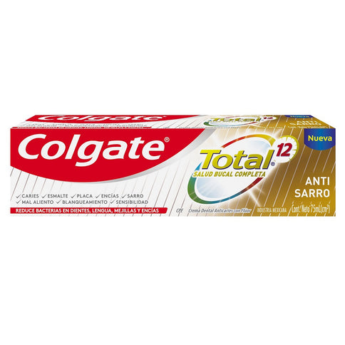 Crema Dental Colgate Tot.12 Anti Sarro 75Ml