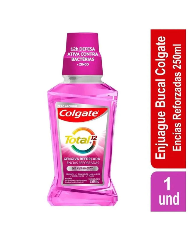 ENJUAGUE COLGATE TOT. 12 ENC. REFO 250ML