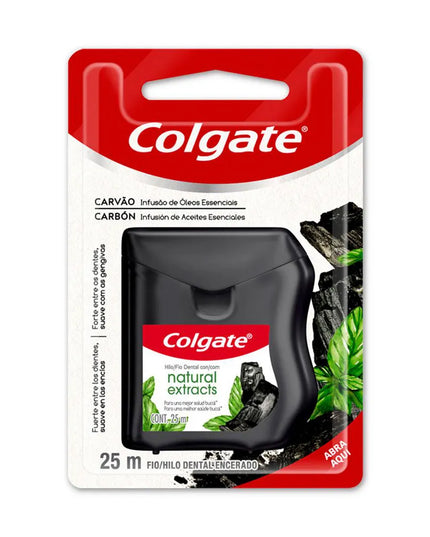HILO DENT COLGATE NAT. EXT CARBON 25 MTS