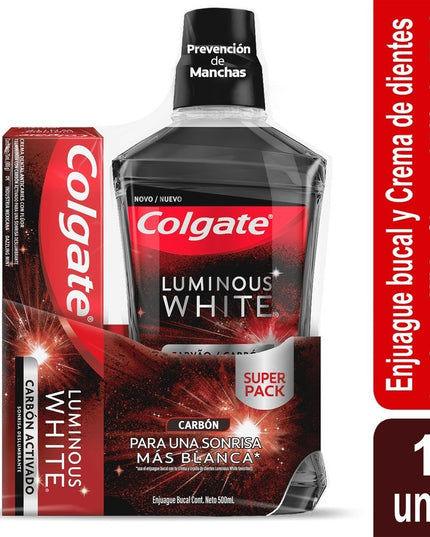 ENJ.COLGATE L.CARB.500ML+CRE.L.CARB.75ML