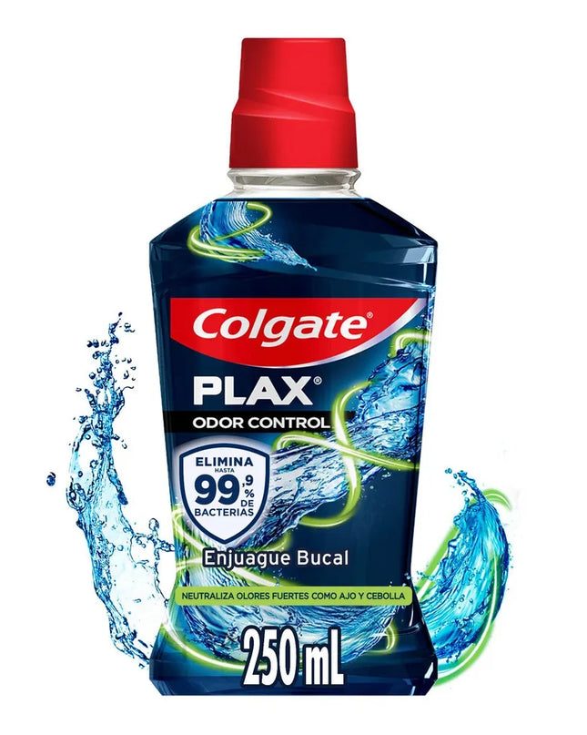 ENJ BUC. COLGATE PLAX ODOR CONTROL 250ML