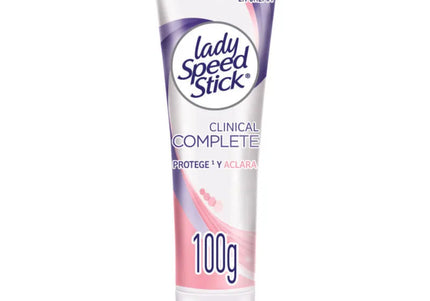 Desodorante  Lady Speed Stick Clinical Complete protección Aclarante 100G