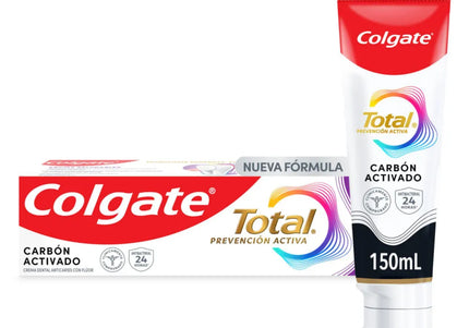 Crema Colgate Total 12 Carbón Activado 150Ml