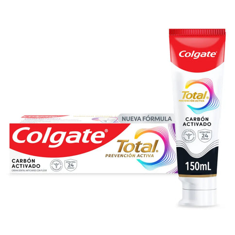 Crema Colgate Total 12 Carbón Activado 150Ml