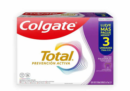 3 Crema Colgate Total Preve.Activa 75 Ml