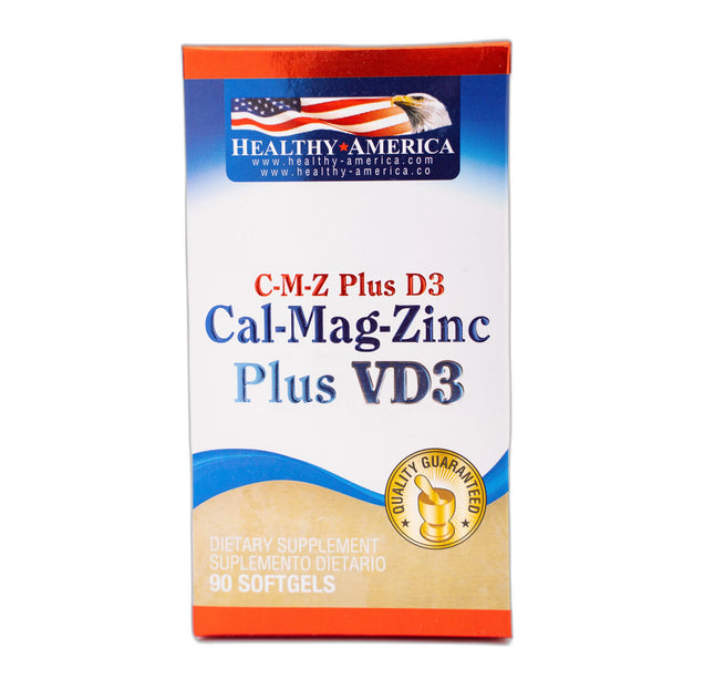 Cal-Mag-Zinc Plus Vd3 90 Softgels