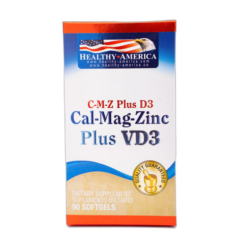 Cal-Mag-Zinc Plus Vd3 90 Softgels