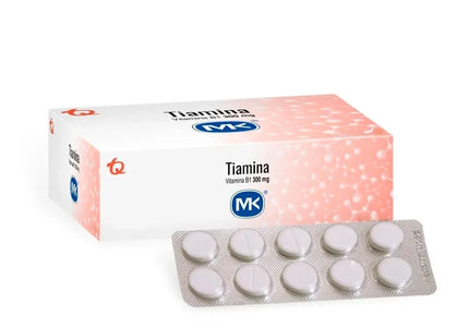 Tiamina 300 Mg 250 Tabletas Mk